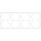 Ekena Millwork Set of Four Panels for 94 1/2"W x 36 1/4"H Fraser Fretwork Wainscot Wall Paneling WPKP18X01X47FSR - alternate 2